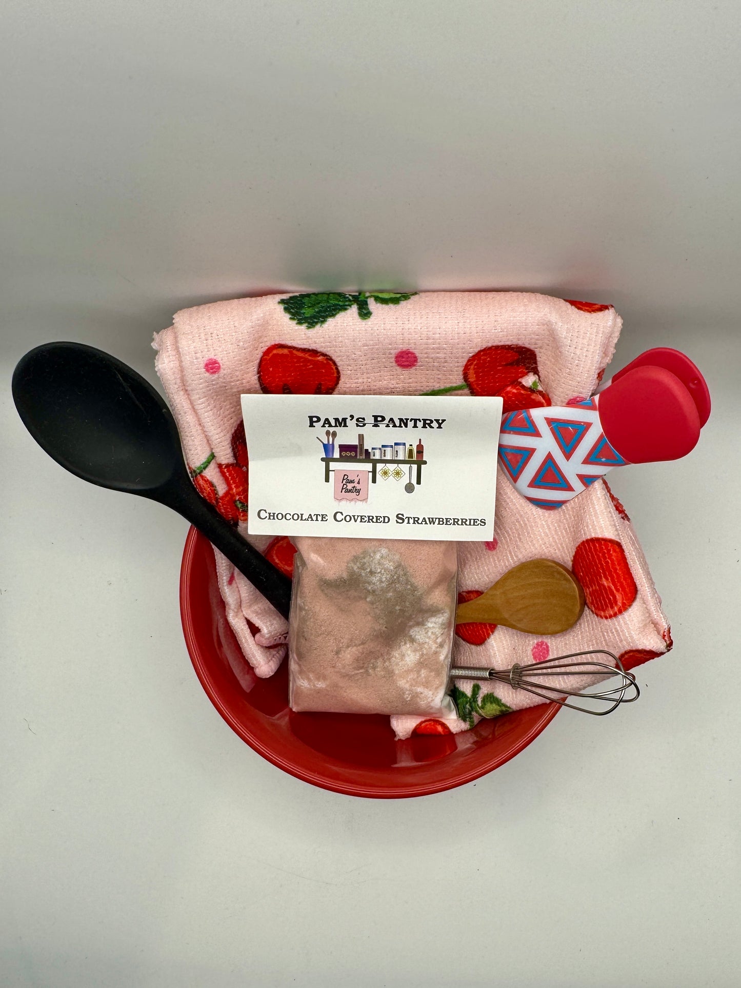 Chocolate Covered Strawberries Dip Gift Set – Pam’s Pantry