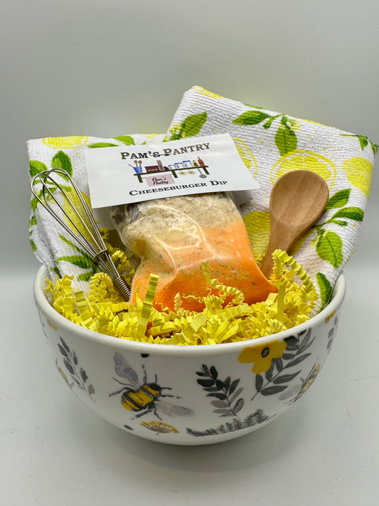Cheeseburger Dip Gift Set – Pam’s Pantry