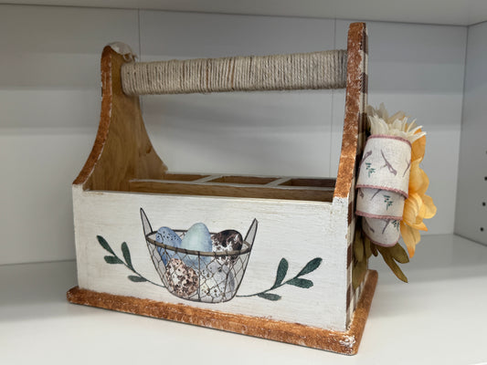 Napkin & Silverware Holder