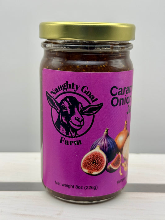 Caramalized Onion & Fig Jam - Naughty Goat Farm