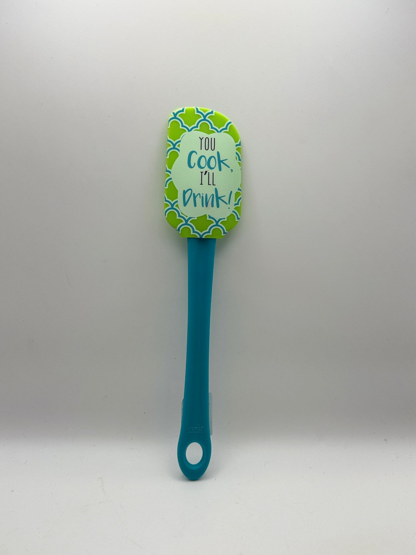 Krumbs Kitchen® Designer Silicone Spatula - You Cook, I'll Drink