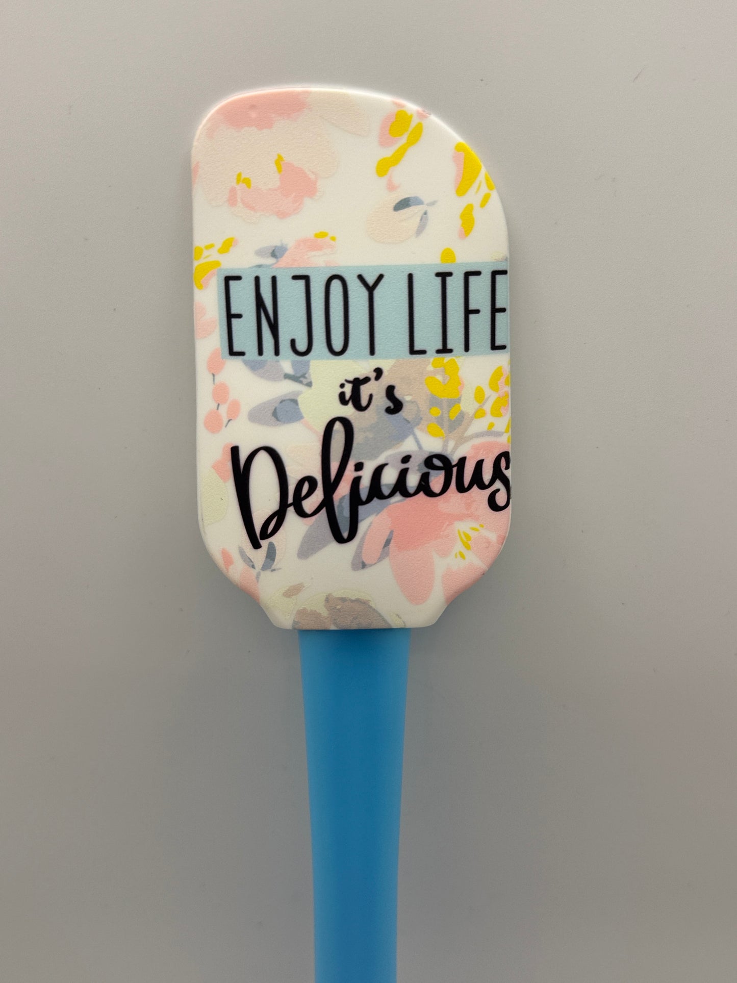 Krumbs Kitchen® Designer Silicone Spatula - Enjoy Life It's Delicious
