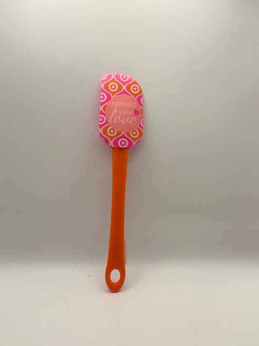 Krumbs Kitchen® Designer Silicone Spatula - Spread some Love