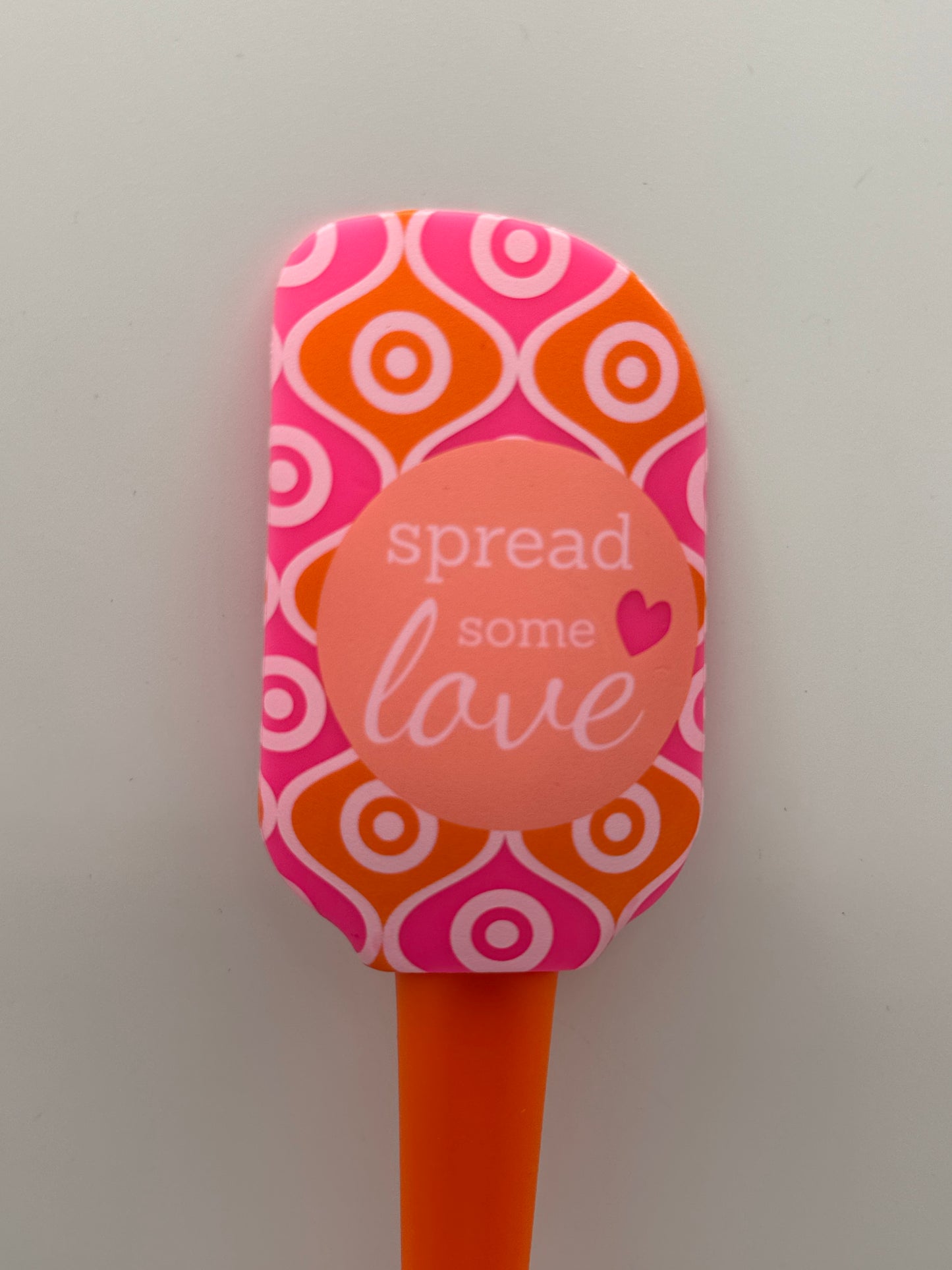 Krumbs Kitchen® Designer Silicone Spatula - Spread some Love