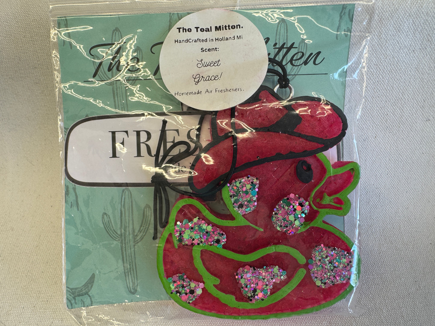 Air Freshener - Sweet Grace - Freshie Cowboy Duck