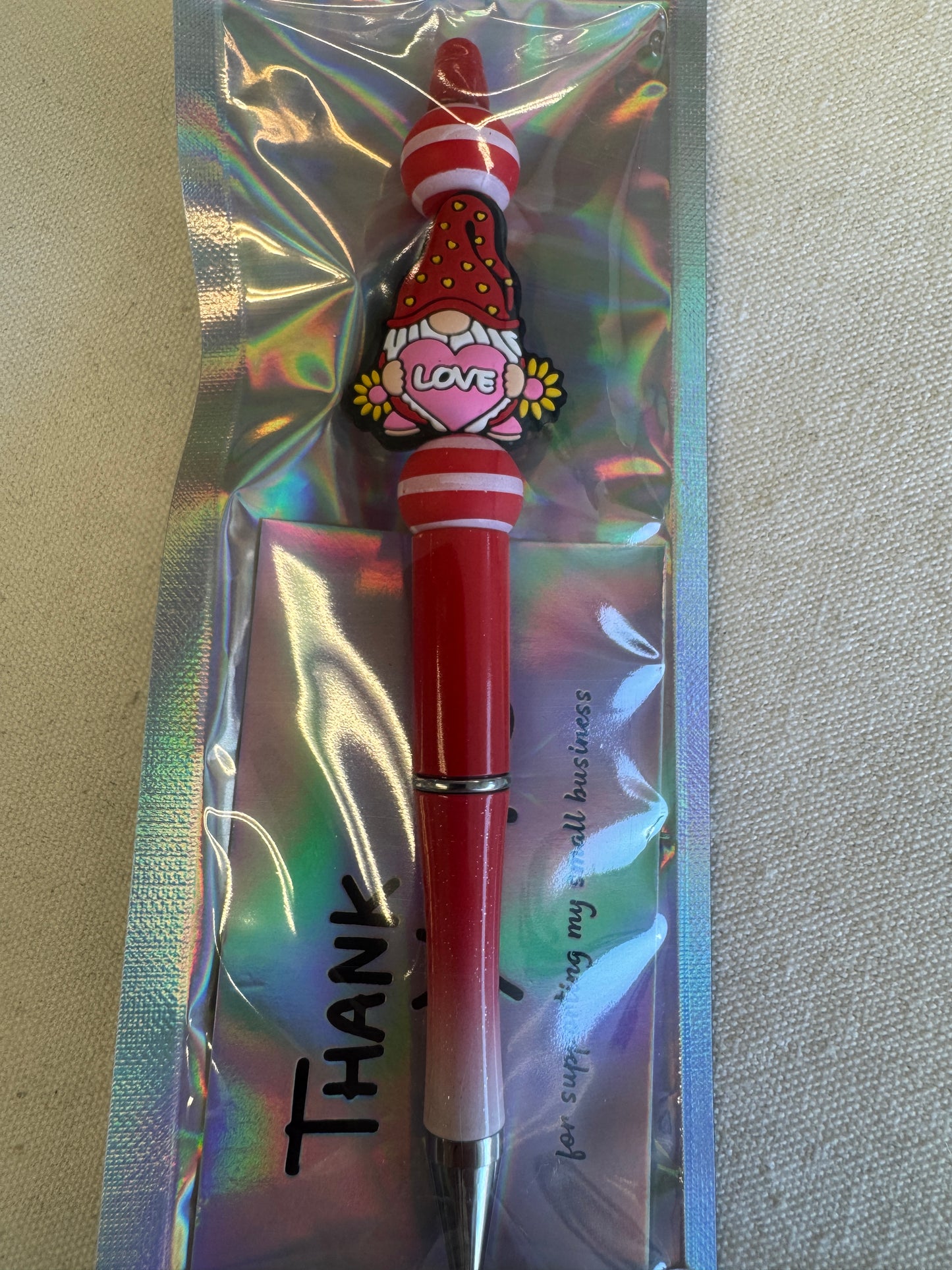 Pen - Love Gnome - Black Ink
