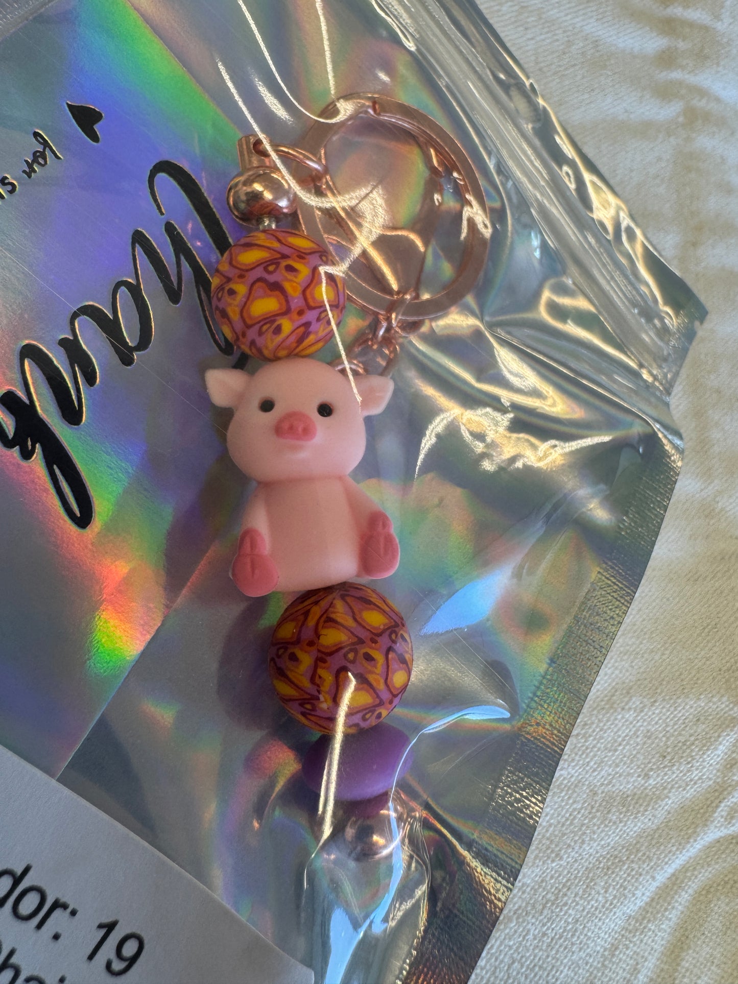 Keychain  - Pig