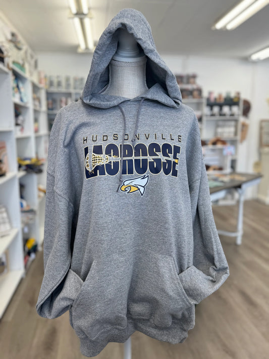 Show Your Spirit! - Hudsonville Eagles Lacrosse - Hoodie