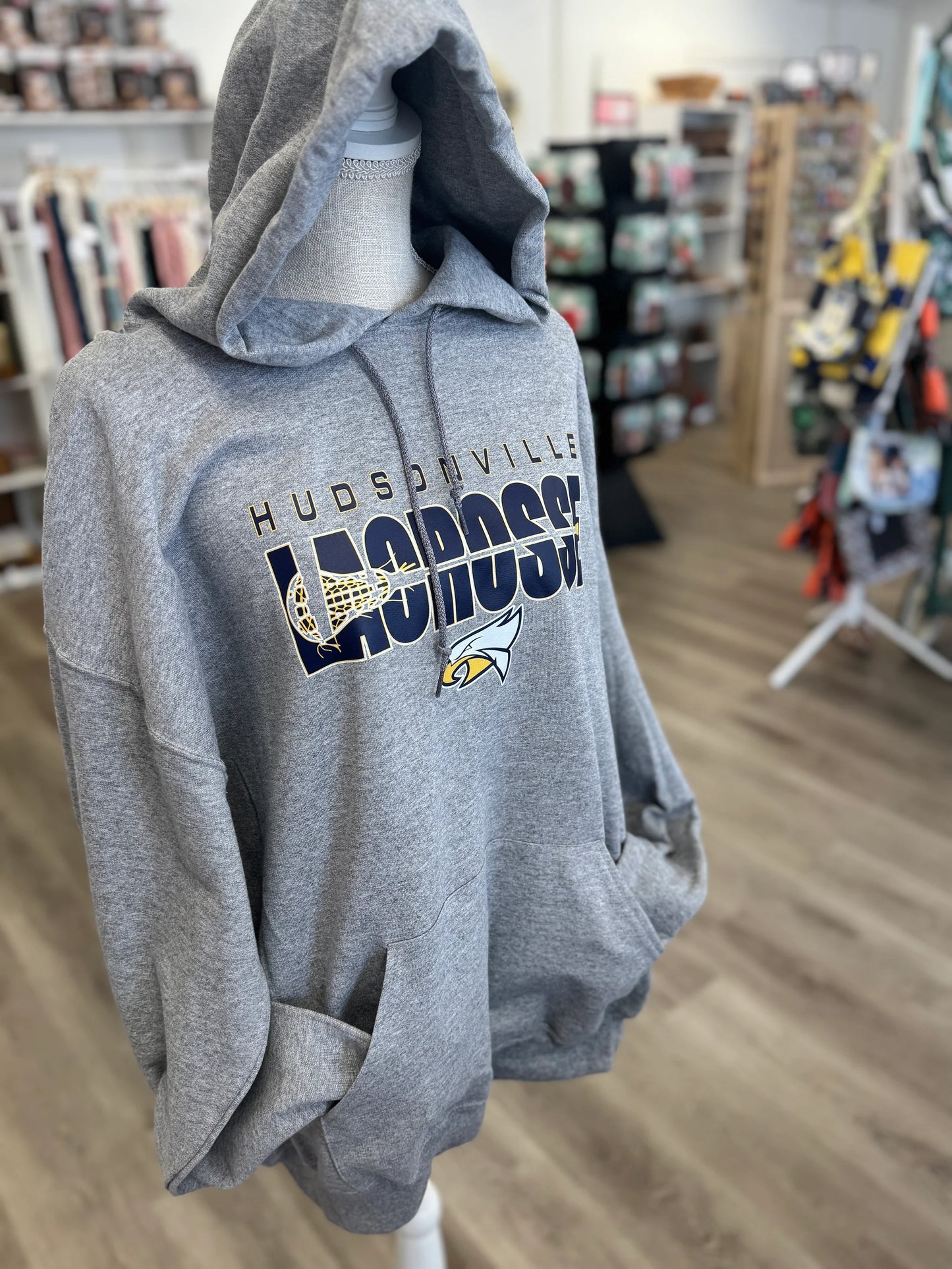 Show Your Spirit! - Hudsonville Eagles Lacrosse - Hoodie