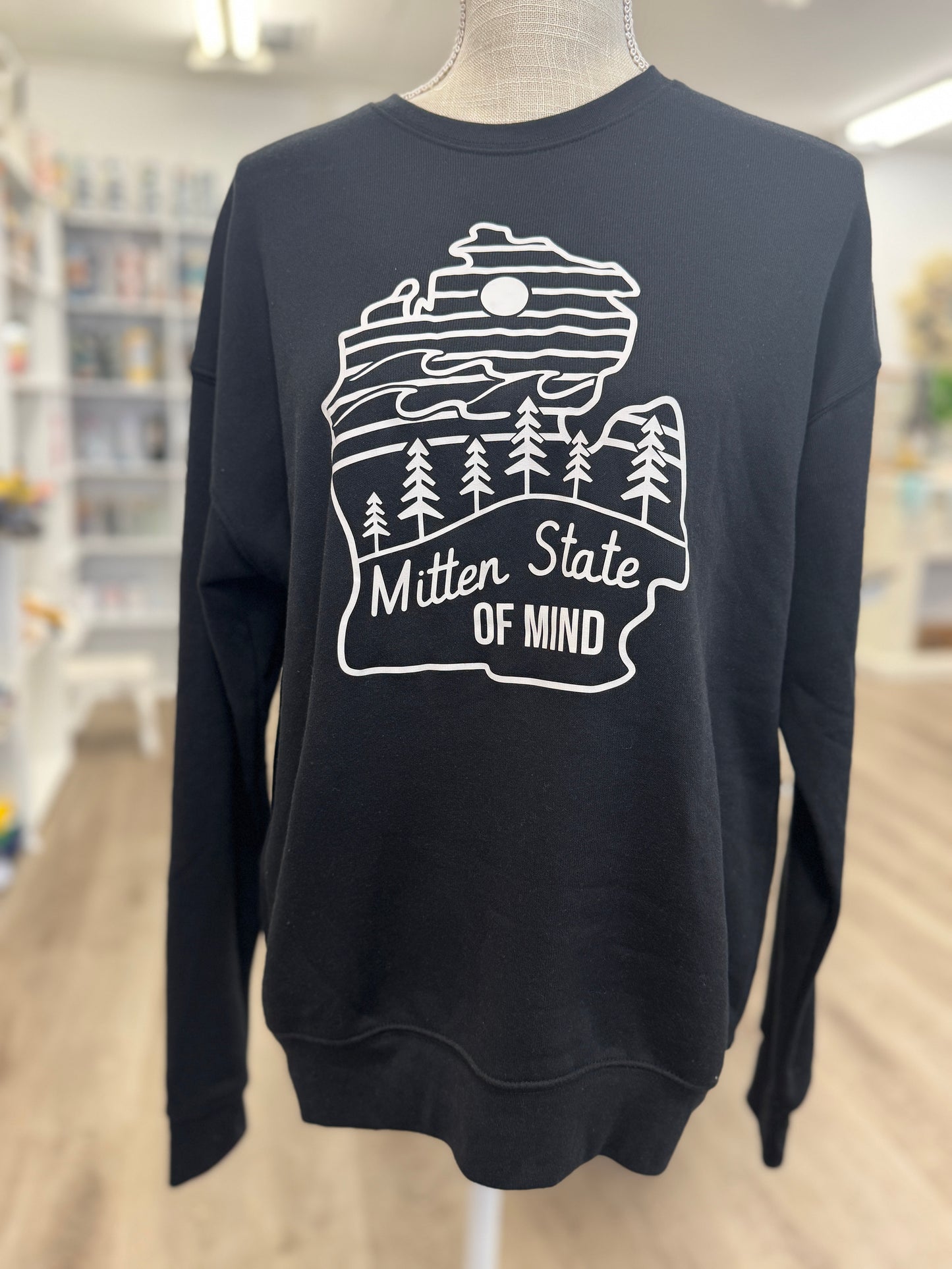 Mitten State of Mind Sweatshirt - Medium Only