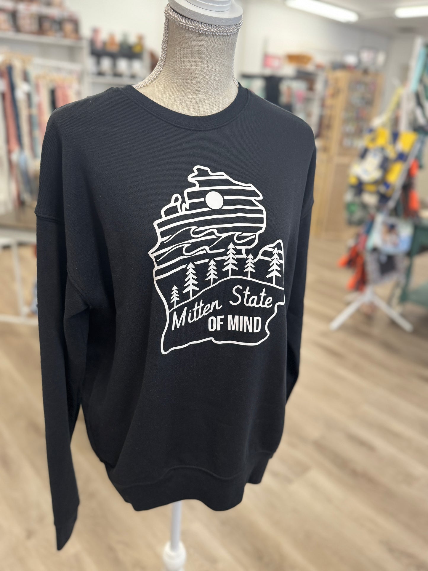 Mitten State of Mind Sweatshirt - Medium Only