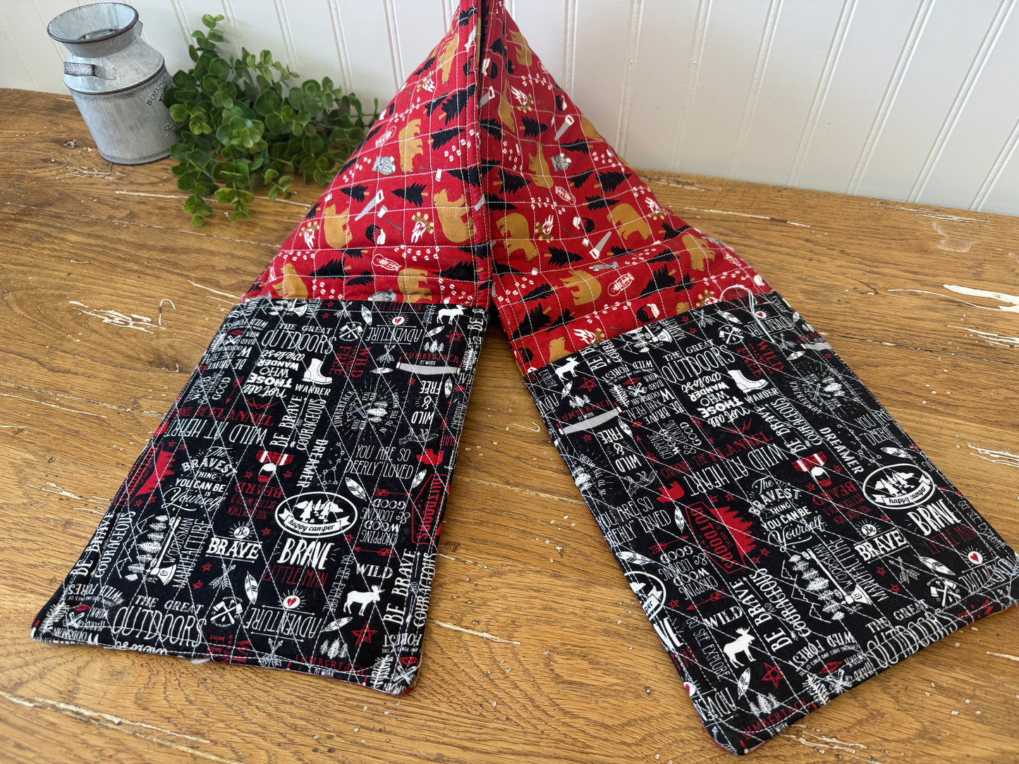 Handmade Double Oven Mitt (12)