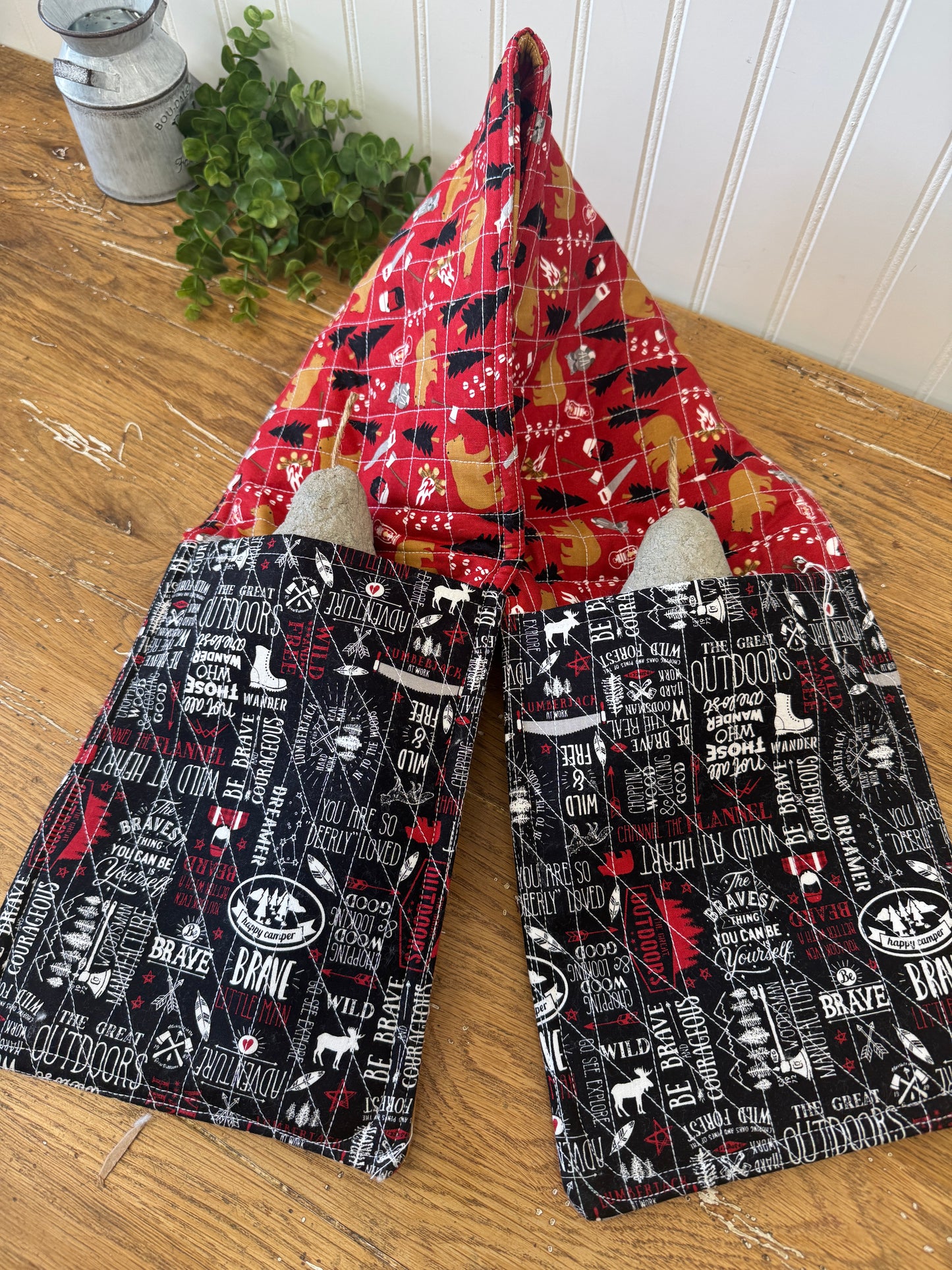 Handmade Double Oven Mitt (12)
