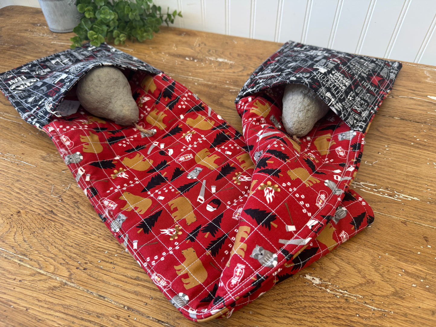 Handmade Double Oven Mitt (12)