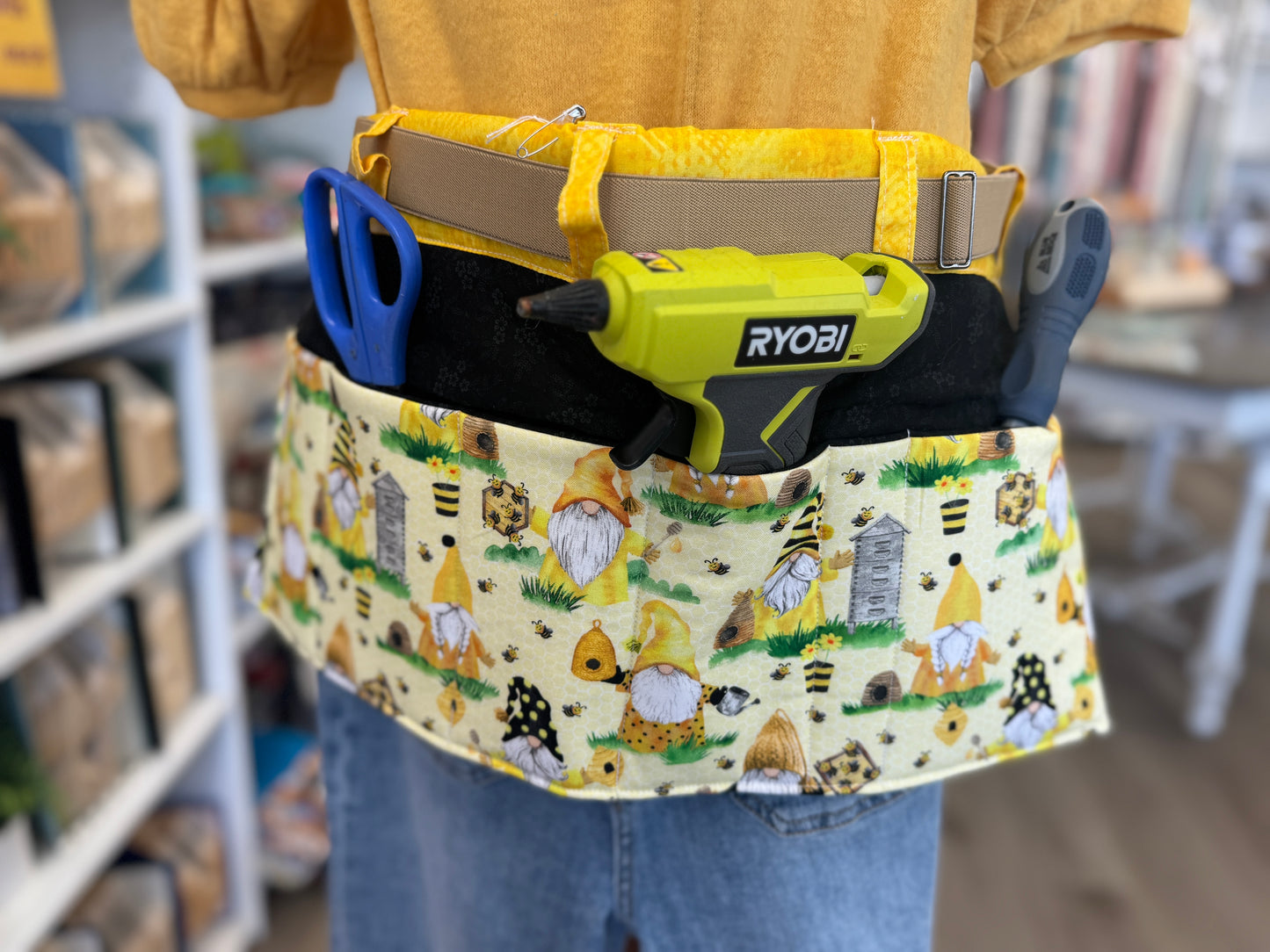 Handmade Tool Belt / Garden Belt / Half Apron (1)