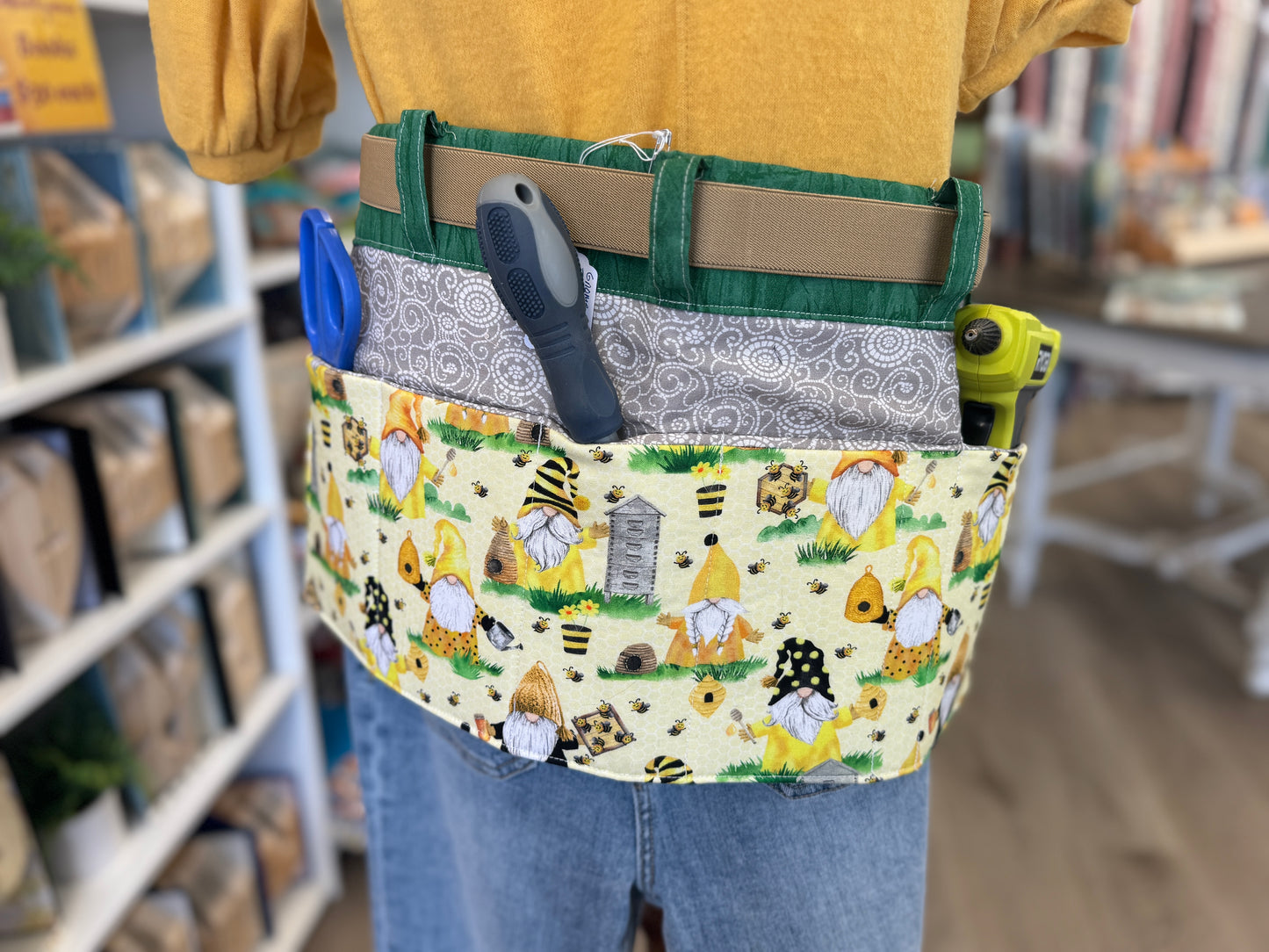 Handmade Tool Belt / Garden Belt / Half Apron (2)