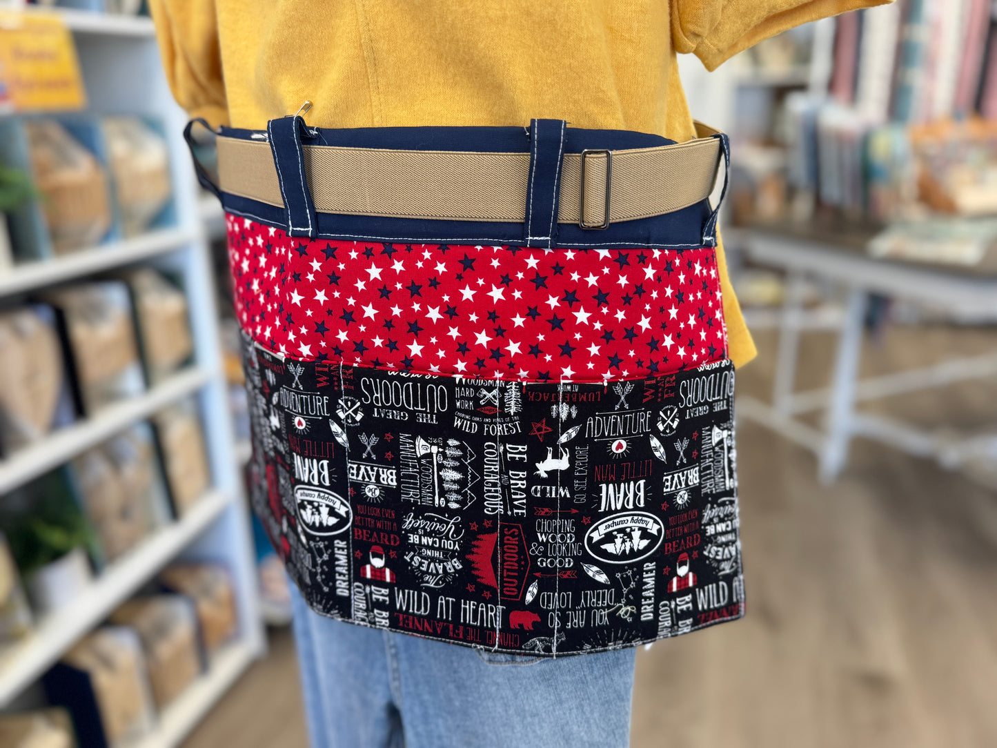 Handmade Tool Belt / Garden Belt / Half Apron (3)