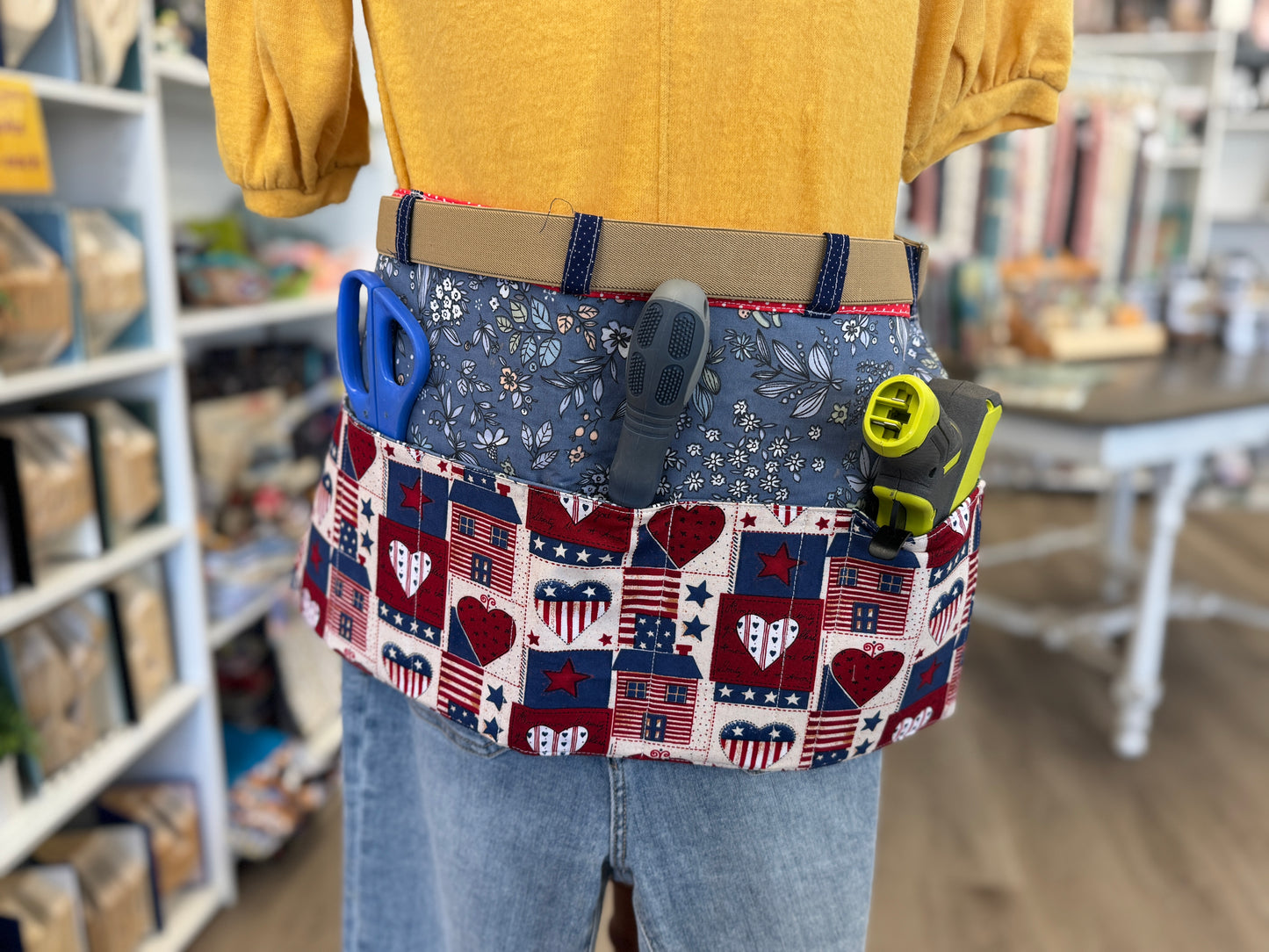 Handmade Tool Belt / Garden Belt / Half Apron (5)