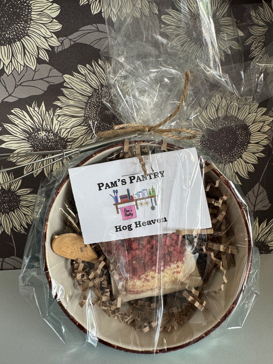 *Gift Set* Hog Heaven w/bowl, spoon & whisk