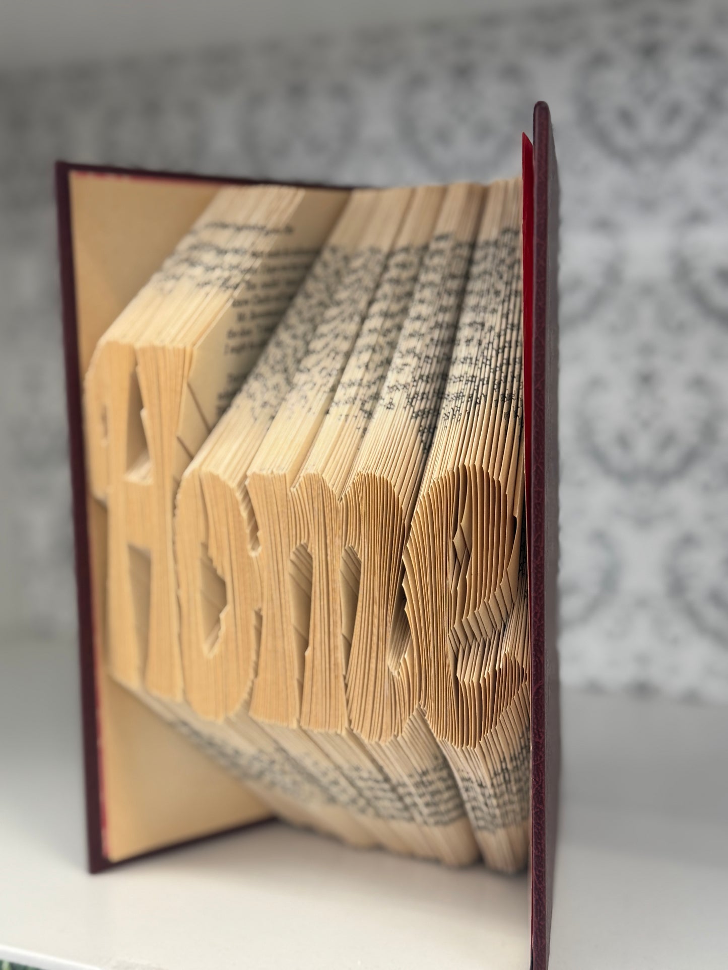Folded Book Art - Home