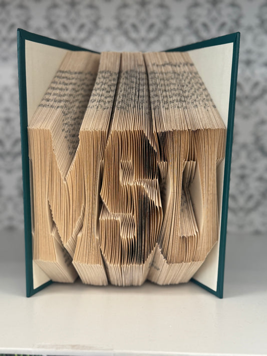 Folded Book Art - MSU
