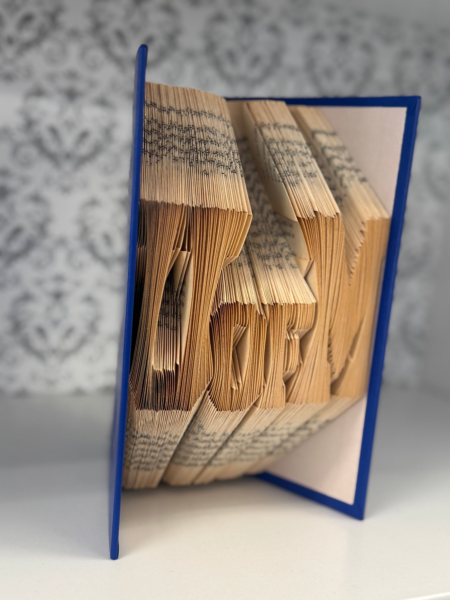 Folded Book Art - U of M - University of Michigan