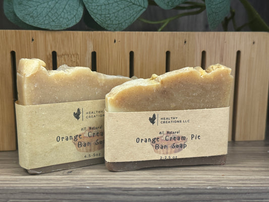 Orange Cream Pie Bar Soap - All Natural
