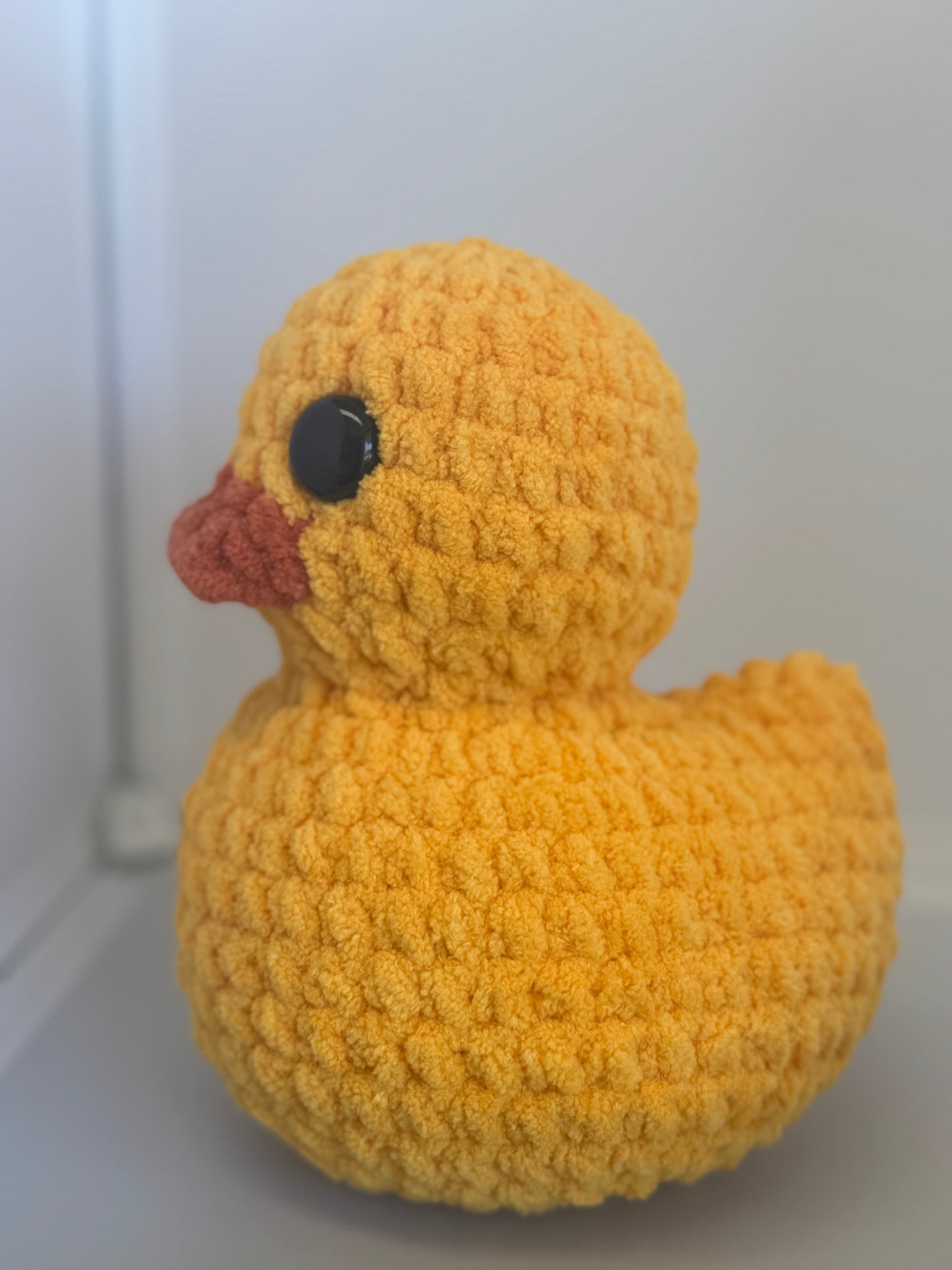 Handmade Crocheted Stuffed Animals - Yellow Duck