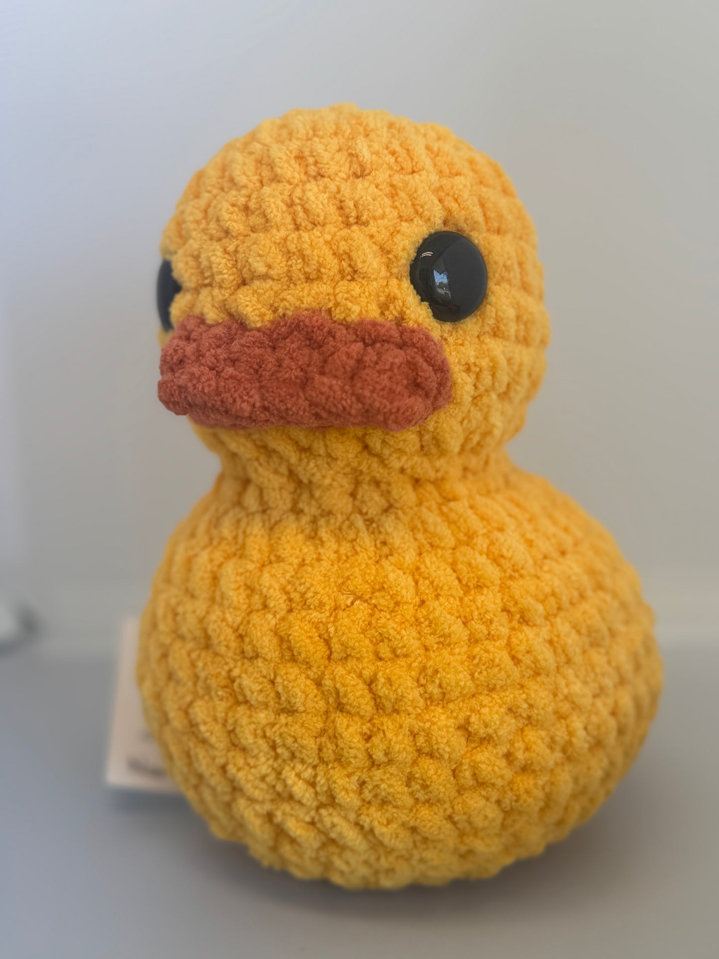 Handmade Crocheted Stuffed Animals - Yellow Duck