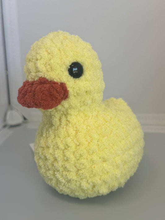 Handmade Crocheted Stuffed Animals - Yellow Duck