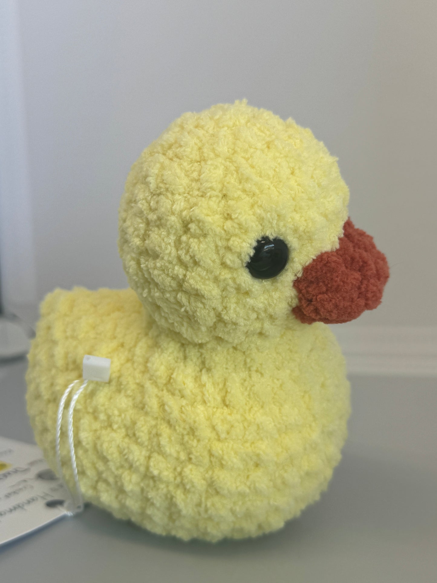 Handmade Crocheted Stuffed Animals - Yellow Duck