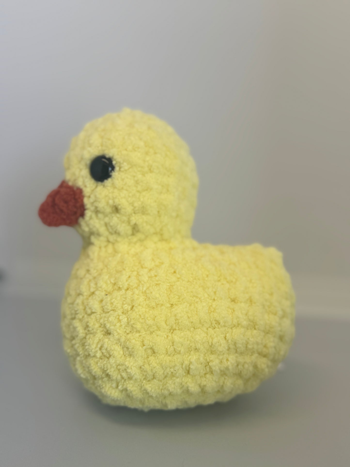 Handmade Crocheted Stuffed Animals - Yellow Duck