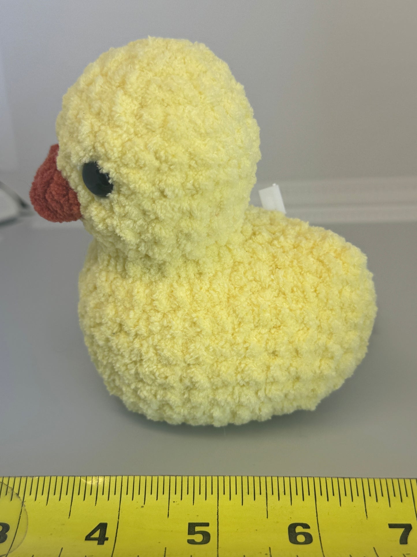 Handmade Crocheted Stuffed Animals - Yellow Duck