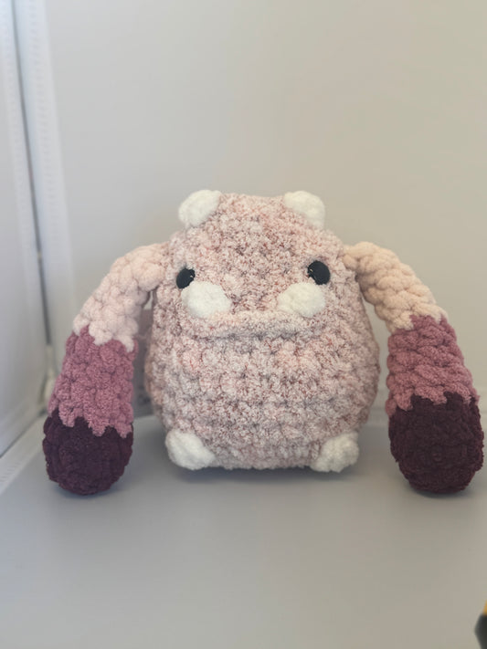 Handmade Crocheted Stuffed Animals - Milo Monster