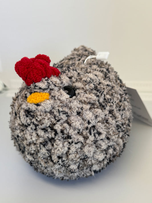 Handmade Crocheted Stuffed Animals - Mabel Chicken