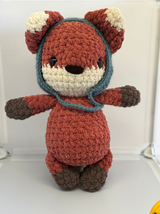 Handmade Crocheted Stuffed Animals - Fox