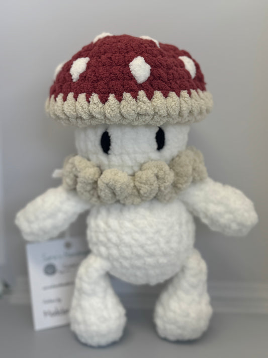Handmade Crocheted Stuffed Animals - Magnolia Mushroom