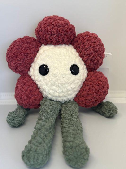 Handmade Crocheted Stuffed Animals - Groovy Flower