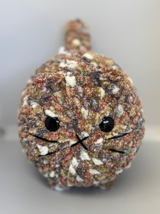 Handmade Crocheted Stuffed Animals - Loaf Cat