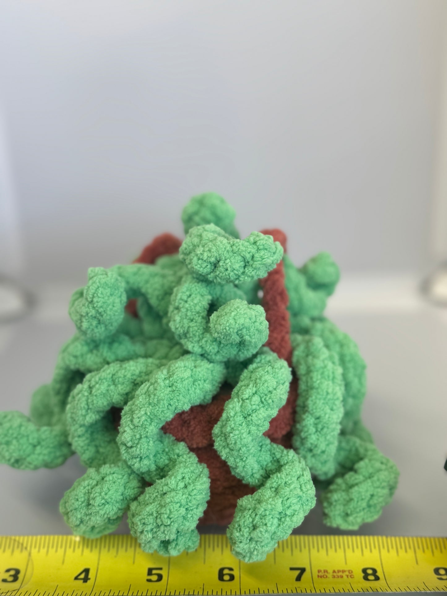 Handmade Crocheted Stuffed Animals - Hanging Snake Plant