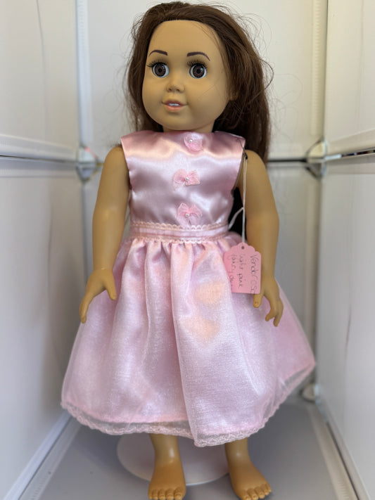 Handmade 18" Doll Clothes - Pink Fancy Dress