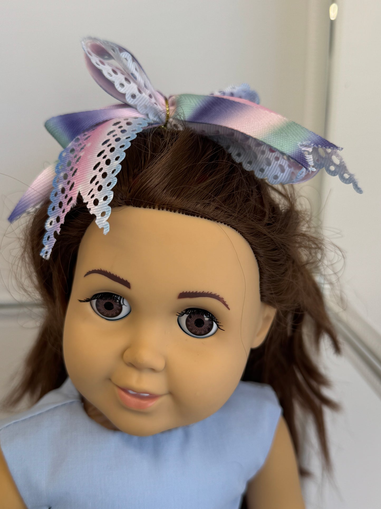 Handmade 18" Doll Clothes - Princess Dress & Bow