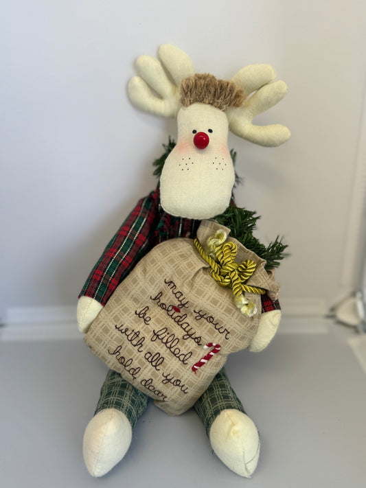 Holiday Stitches Reindeer
