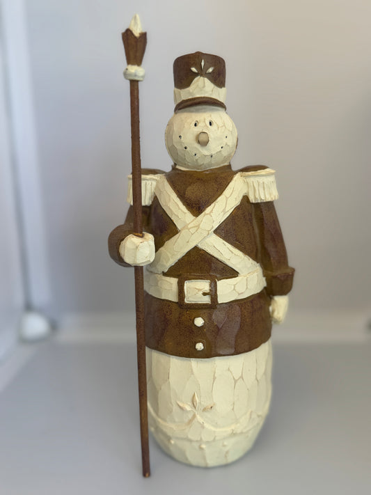 Ned the Nutcracker Resin Ornament - FlurryVille