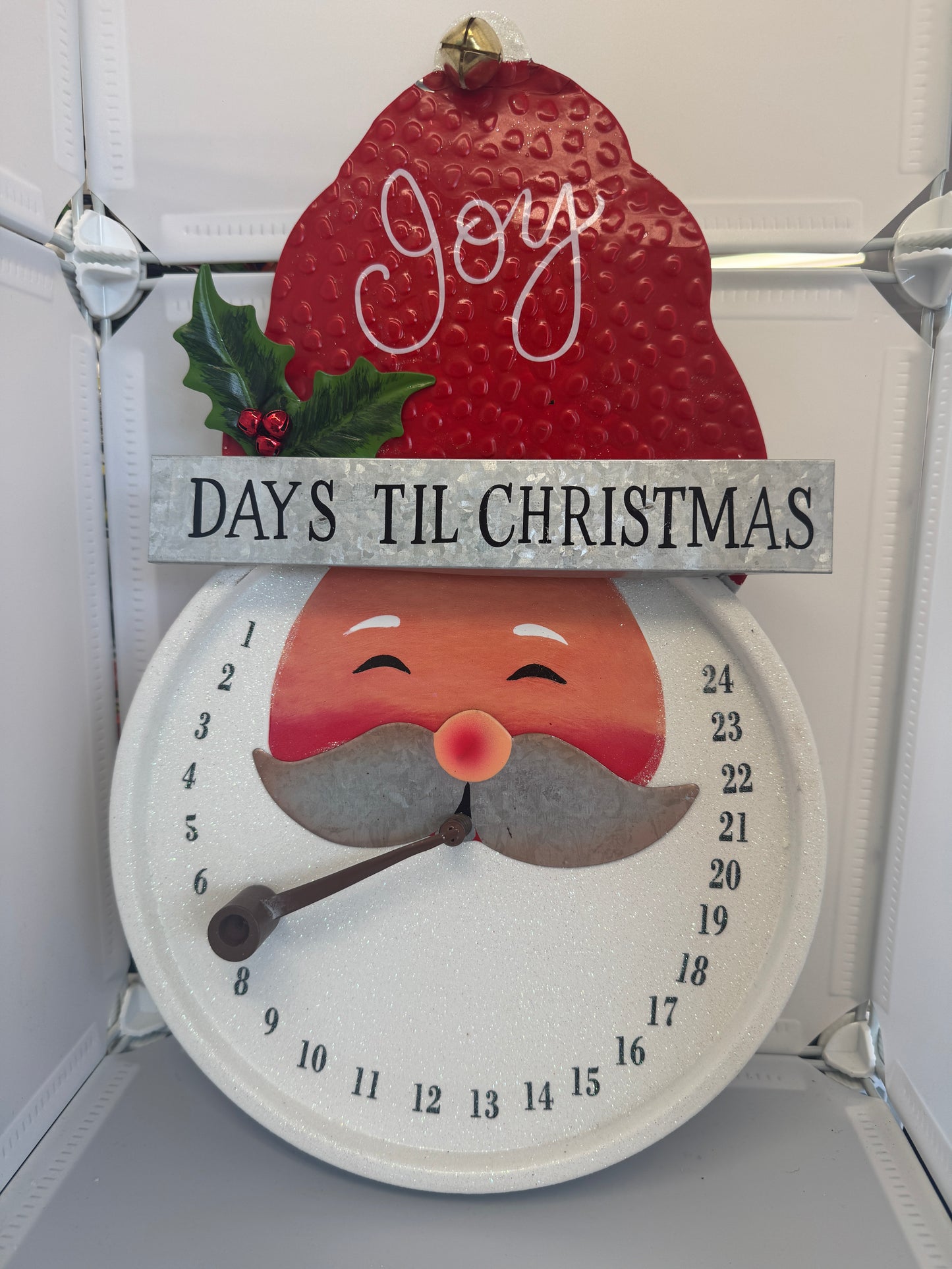 Countdown to Christmas Santa w/Pipe