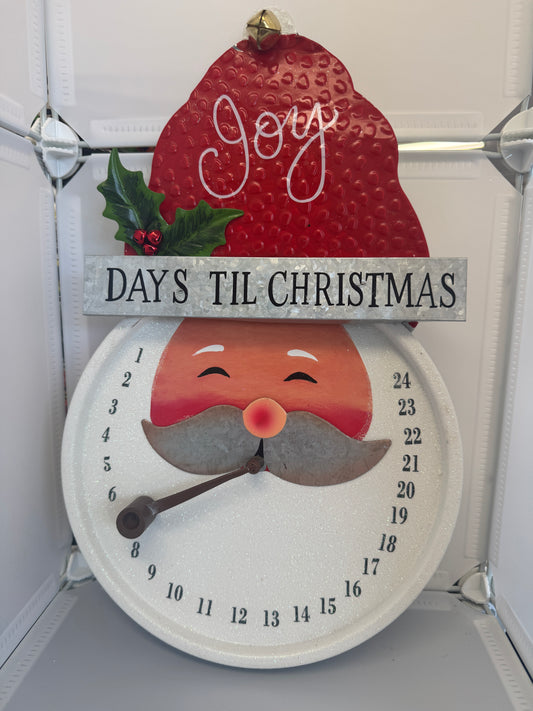 Countdown to Christmas Santa w/Pipe