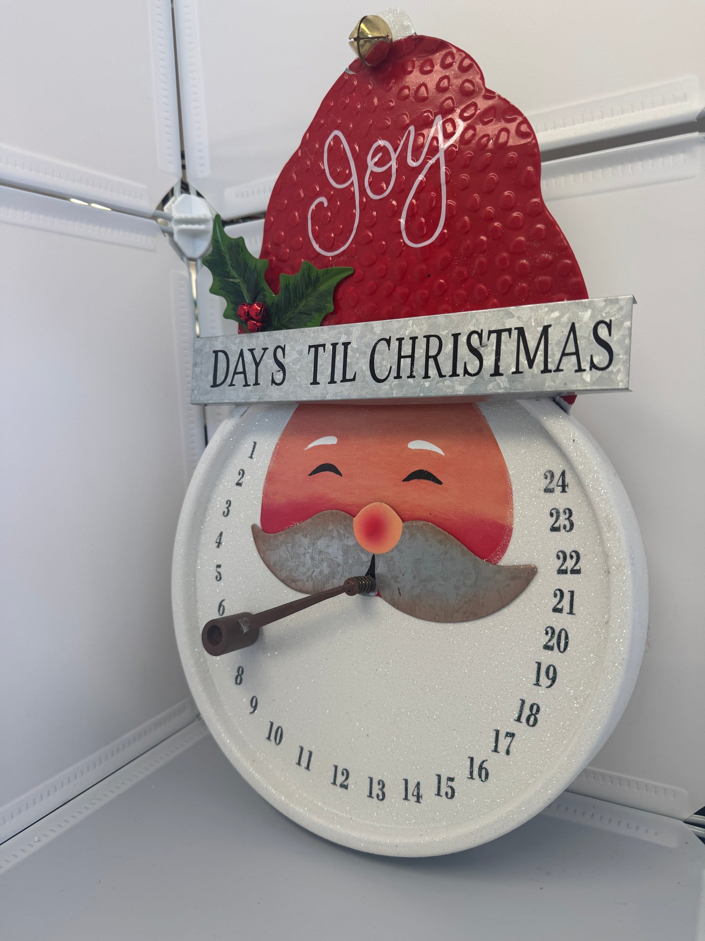 Countdown to Christmas Santa w/Pipe
