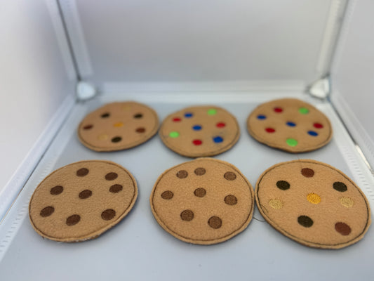 Hand-Sewn Play Cookies – Set of 6