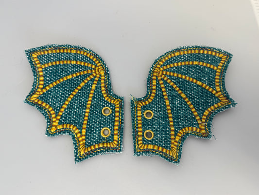 Hand-Sewn Shoe Wings – Fun Lace-On Boot/Shoe Accessories