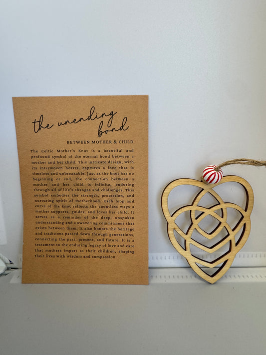 Laser-Cut Celtic Wood Ornaments – With Symbolic Meanings - Unending Bond
